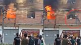 Hombre arriesgó su vida para salvar a cinco gatos de un incendio en Medellín: trepó por la fachada hasta el segundo piso y luego los sacó