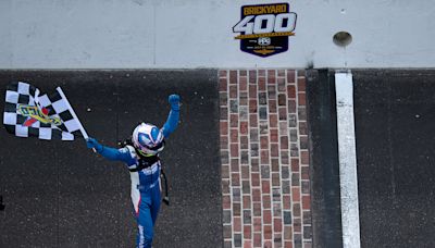 NASCAR: Kyle Larson wins Brickyard 400