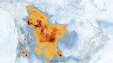 Smoke from wildfires in Canada and the West Coast spreads across North America