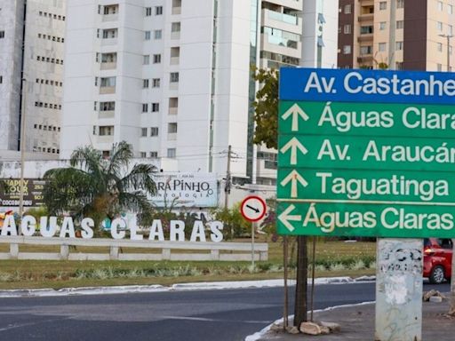 Águas Claras ganha letreiro em homenagem à cidade