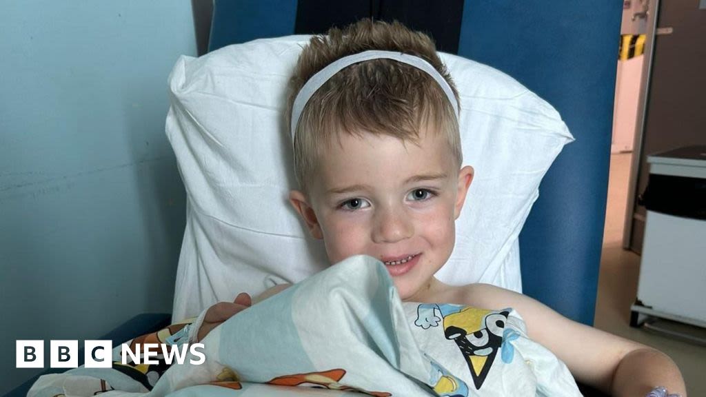 Brain tumour found after Cardiff boy, 4, visits opticians