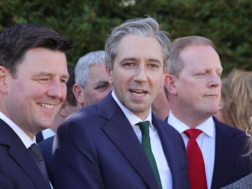 Fine Gael shifts to backing public childcare model as Harris dampens November election speculation