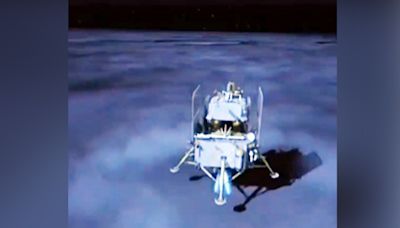 Watch the moment China’s Chang’e-6 landed on Moon’s far side