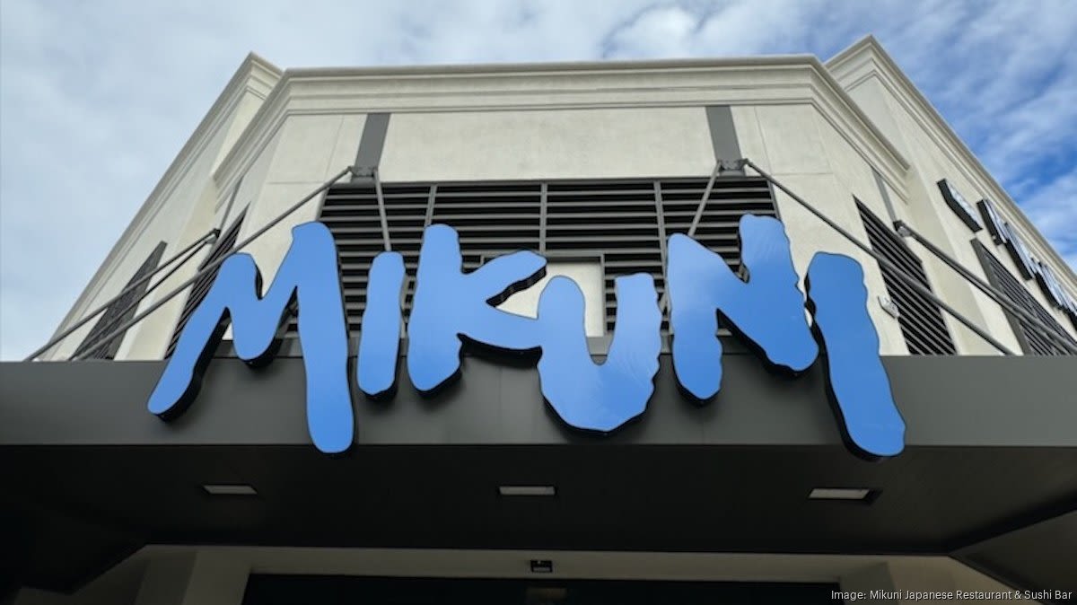 It's official: Mikuni Japanese Restaurant & Sushi Bar is joining El Dorado Hills Town Center - Sacramento Business Journal