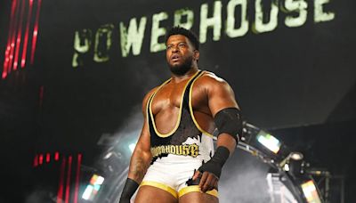 AEW's Powerhouse Hobbs Comments on Knee Injury