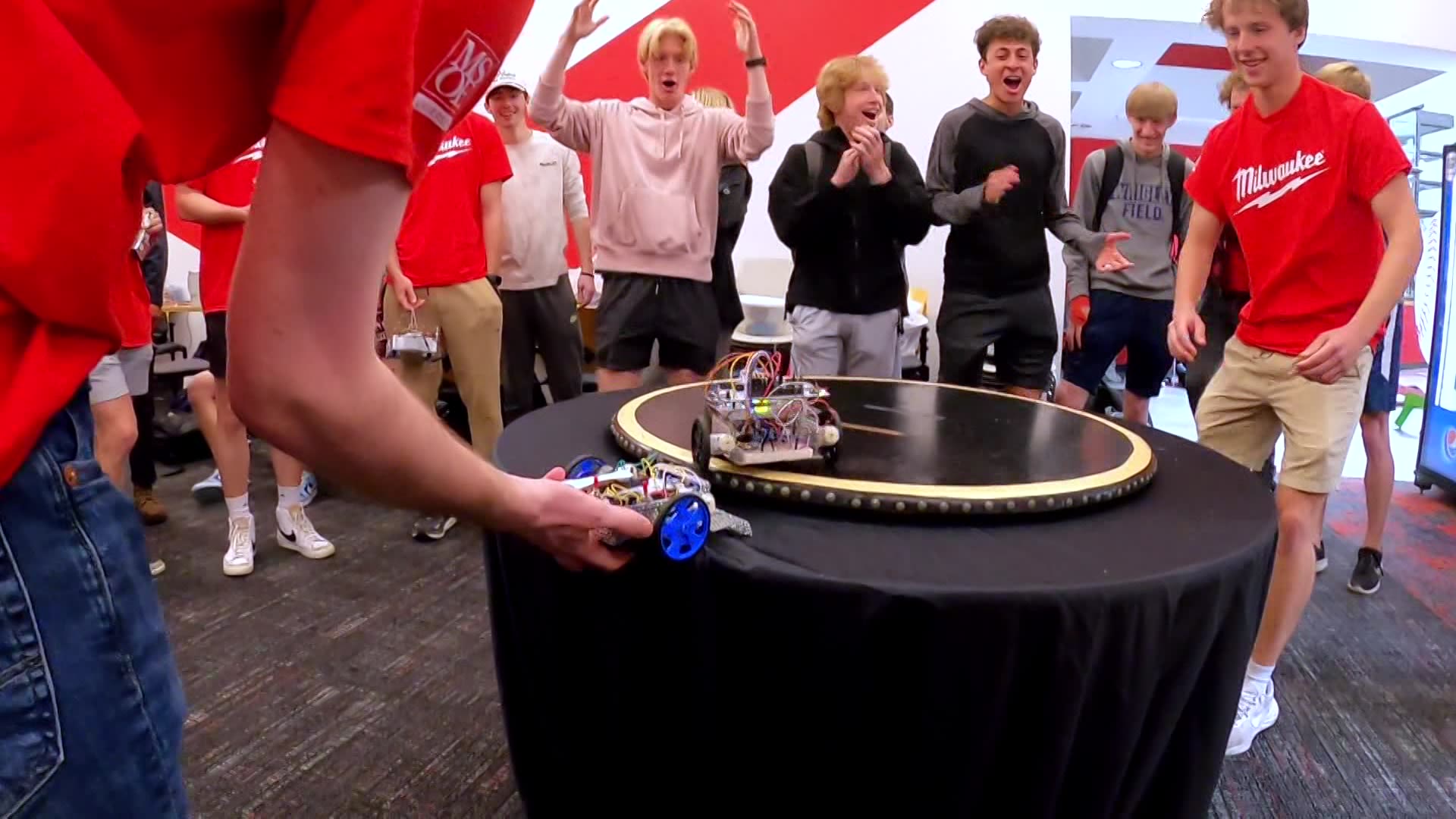 MSOE students design 'sumo robots' to compete in end-of-year tournament