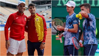 Se realizó el SORTEO del tenis en los Juegos Olímpicos: el dobles argentino enfrentará a Nadal-Alcaraz