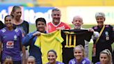 Lula espera que el fútbol femenino de Brasil iguale al masculino al despedir a selección