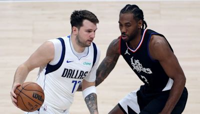 Clippers lose upon Kawhi Leonard's return, Mavericks even series 1-1