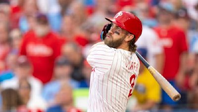 Harper and Schwarber return from injured list to start Phillies' series opener against Dodgers