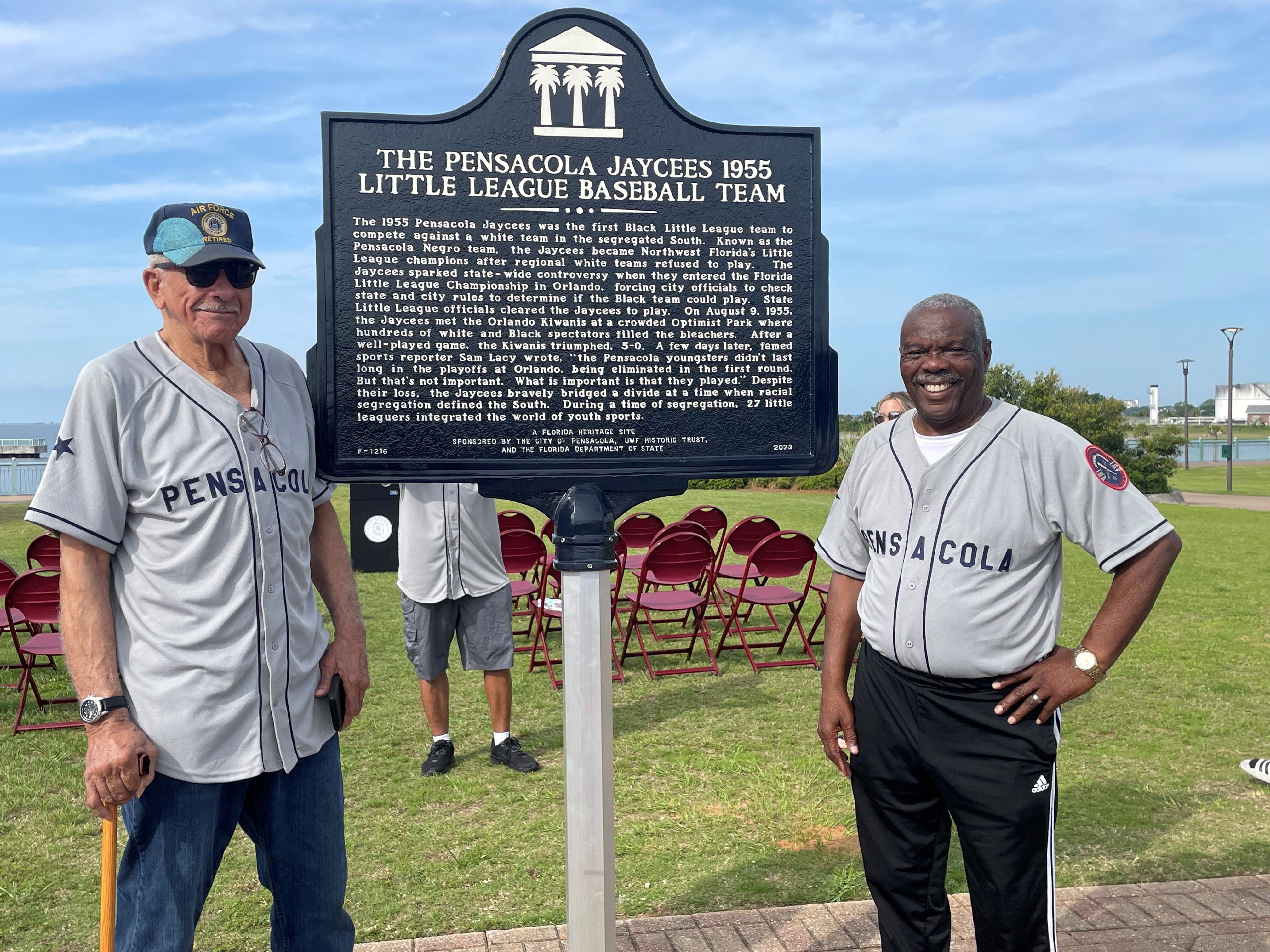 Pensacola honors the Little League team that broke the color barrier in 1955