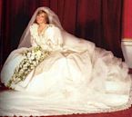 Wedding dress of Lady Diana Spencer