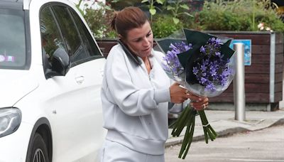 Coleen Rooney stocks up on groceries at Waitrose