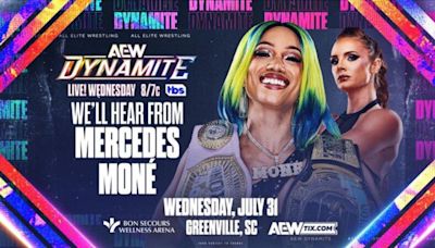 Mercedes Moné Segment Added To 7/31 AEW Dynamite