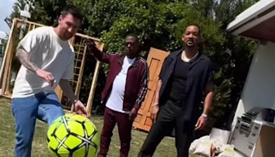 Lionel Messi Makes An Unexpected Appearance In Will Smith’s Instagram Video - News18