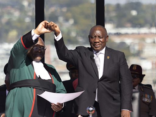 South Africa's unprecedented new coalition has 7 parties in the Cabinet. Here's a breakdown
