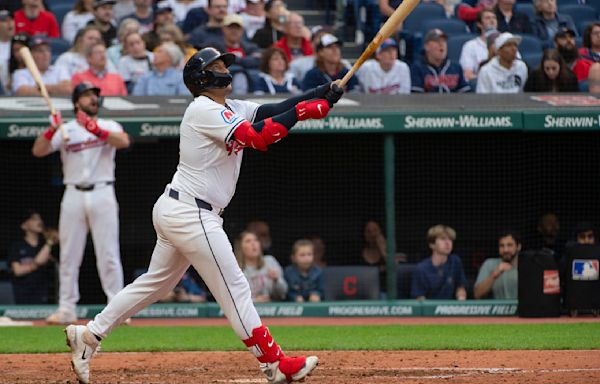 Bo Naylor hits his 1st career grand slam, Guardians beat Angels 7-1