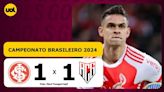 INTERNACIONAL 1 x 1 ATLÉTICO-GO - BRASILEIRÃO 2024; VEJA OS GOLS