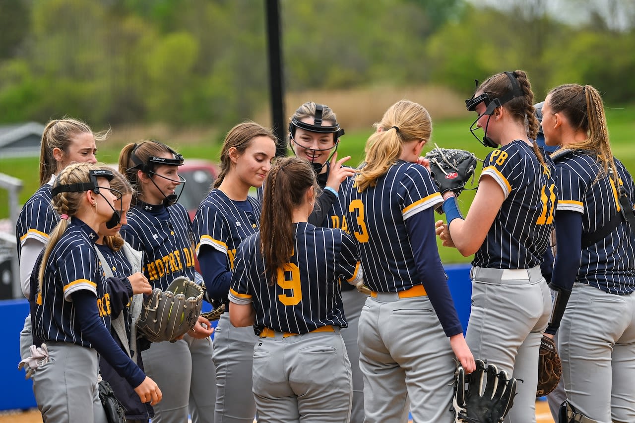 Utica Notre Dame softball fends off comeback attempt from New Hartford (89 photos)