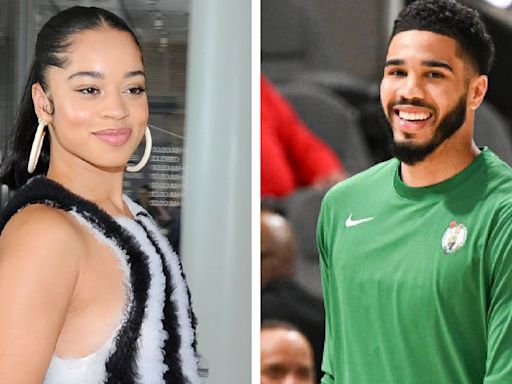 Ella Mai and Jayson Tatum Relationship Speculation Ramps Up After She Appears Pregnant at NBA Finals