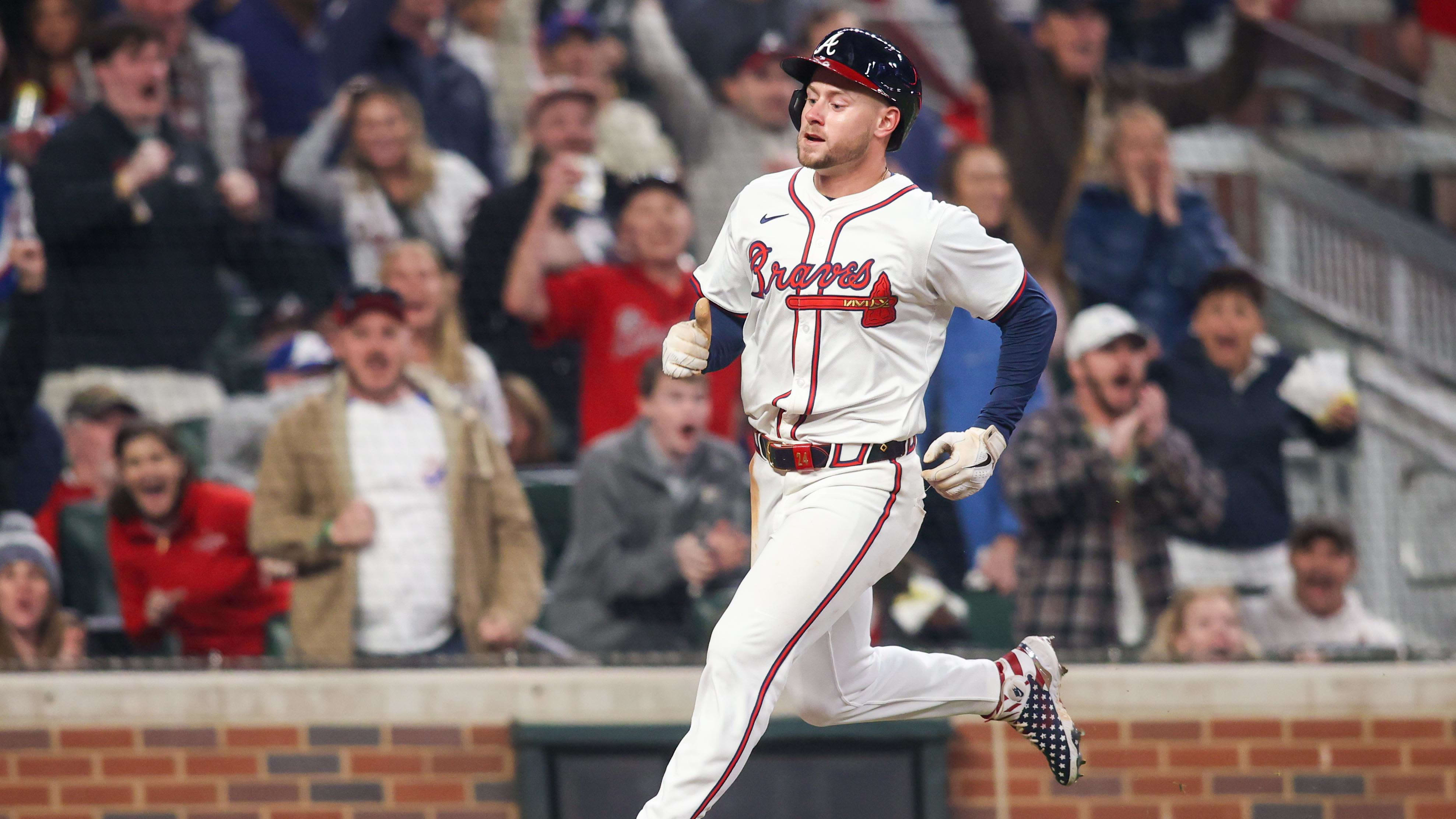 Braves' Jarred Kelenic Got His Cleats From Unlikely Source