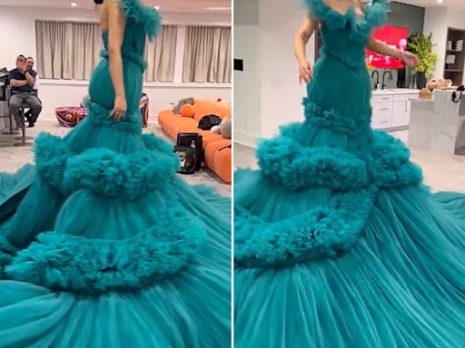 Cardi B Almost Wore a Teal Version of Her Billowing Black Met Gown but It ‘Wasn’t Photographing Well’