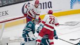 Seth Jarvis scores 2 power-play goals, Hurricanes beat Sharks 6-3