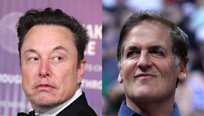 Elon Musk is super mad at Mark Cuban again