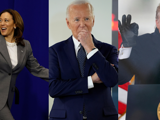 Poll finds Joe Biden having suffered due to the debate; Harris and a former First Lady surge past Trump in the same survey