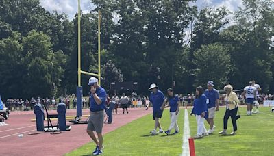 Bills co-owner Kim Pegula helps break team huddle in latest sign of her recovery from cardiac arrest