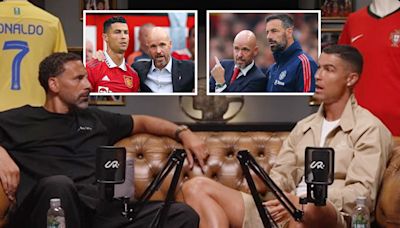 Ronaldo slams Ten Hag and tells him to heed Van Nistelrooy to help Man Utd