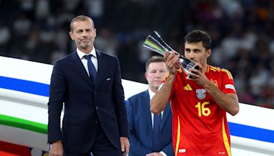 Euro 24 has cemented the status of Rodri at the top of the game