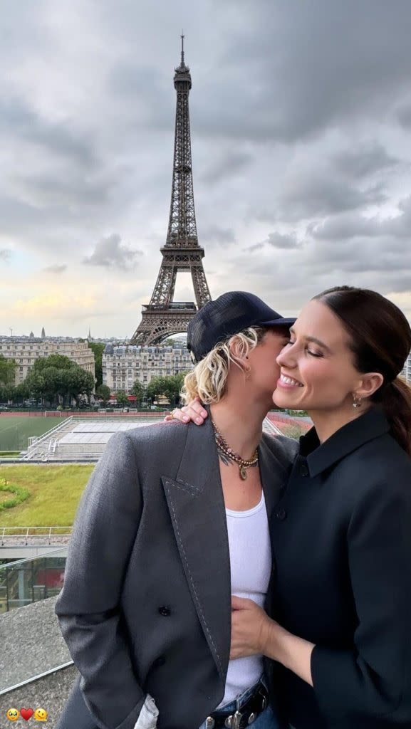 Sophia Bush, Ashlyn Harris Cuddle in Paris: 'Happiness Looks Good on You'