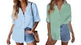 Amazon shoppers say this button-down shirt is ‘a perfect staple piece’ for summer — and it’s up to 58% off