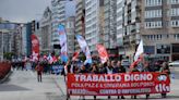 Miles de personas demandan mejores salarios y trabajo digno en Galicia por el Día del Trabajador