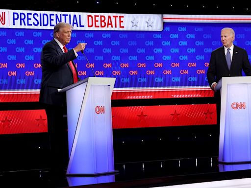 ‘I really don’t know what he said – and I don’t think he does either’: Trump pulls no punches as Biden struggles in debate