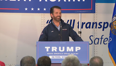 Donald Trump Jr. in De Pere to stump for Tony Wied in U.S. House race