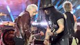 “Two of rock’s elite guitar soloists go lick for lick”: Watch Slash and Mike McCready trade leads on Paradise City as the Pearl Jam guitarist joins Guns N’ Roses onstage