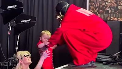 Kelly Osbourne's Son Sidney Adorably Watches Dad Sid Wilson Perform at MSG: 'My Heart Is About to Explode'