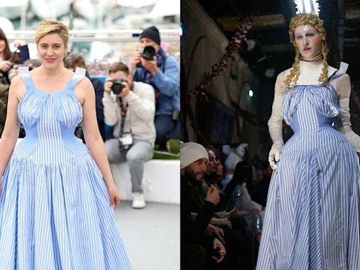 Why Greta Gerwig's Margiela Dress Caused Such a Frenzy on Fashion Twitter