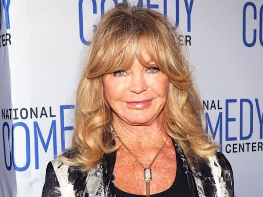 Goldie Hawn thinks it would be 'so fun and so crazy' to do a movie with her famous family