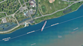 Freighter that ran aground in Detroit River near Belle Isle immortalized on Google Maps