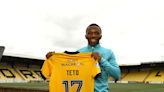 Chippa have confirmed the signing of Livingston winger Teto!