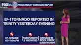 Did you feel the ground shake? EF-1 tornado confirmed in Trinity County! #TexasStrong