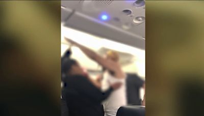 Video shows fight that broke out on Spirit Airlines flight as it landed at Logan Airport
