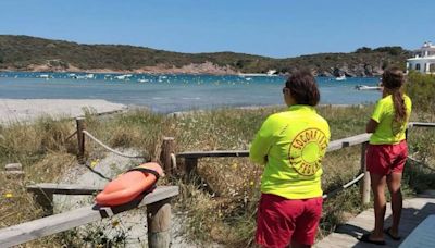 Maó posa en marxa el servei de socorrisme a Sa Mesquida i Es Grau