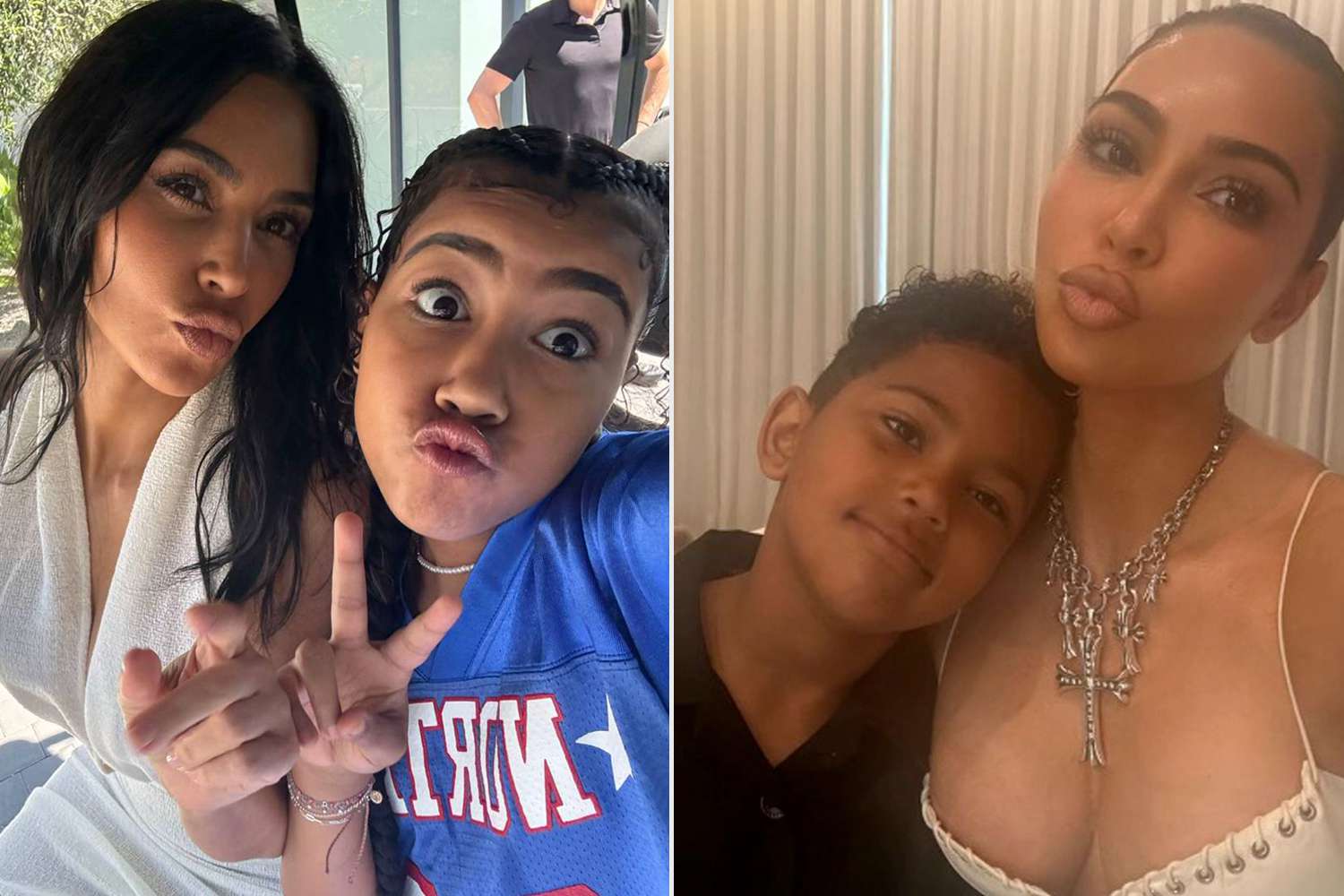 Kim Kardashian Asks North and Saint to Explain Why She’s 'So Cringy': 'I've Turned Into the Embarrassing Mom'