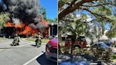Fire at Orlando apartment complex displaces 8 residents