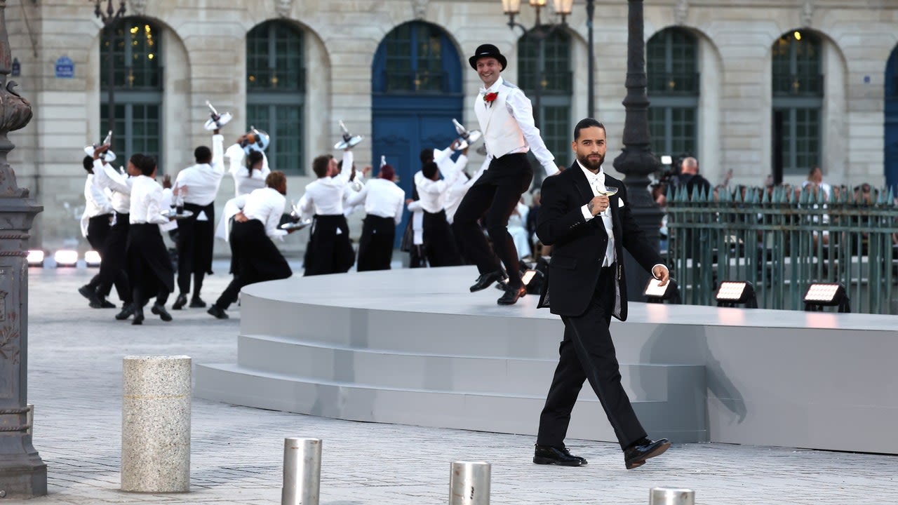 Maluma Hits the Runway at Vogue World 2024 Looking Debonair in Thom Browne