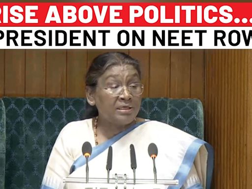 President Murmu Speaks On NEET Controversy In Lok Sabha; ‘Government Will Ensure…’ | Watch